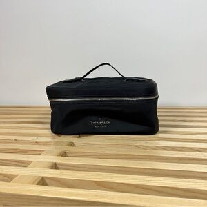 Kate Spade New York Chelsea Travel Cosmetic Case Makeup Black